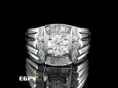 【永生流當品】《EGPS》 GIA鑽石 1.08CT F/VS1 天然鑽石 3EX 無螢光  FU3268