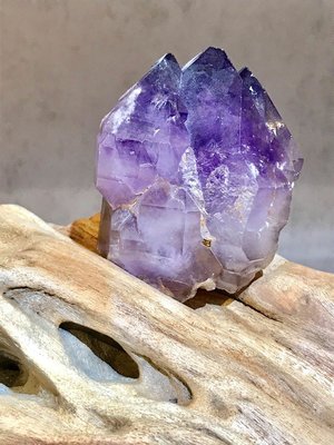 龍彩 ~ 紫骨幹原礦水晶(5i)