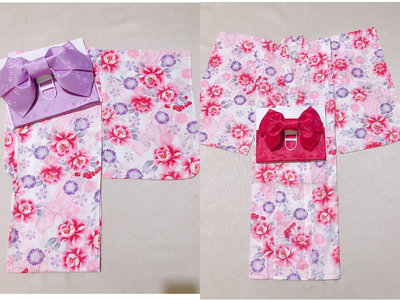 日式和服 和服配件 日本和服浴衣女 兒童和服 親子款 純棉面料 日本旅游和服浴衣