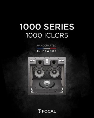 [ 沐耳 ] 法國 Focal 次旗艦 1000系列吸頂式三音路鈹高音揚聲器 1000 ICLCR5 主/中央/環繞聲道
