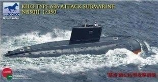 威駿 1/350 俄羅斯海軍877型基洛級型常規潛艇 NB5011