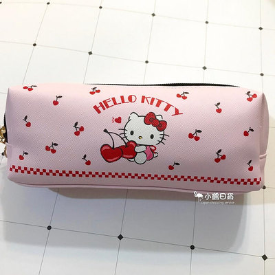 【現貨】日本 sanrio 三麗鷗 Hello Kitty 雙層大容量筆袋 化妝包｜小鶴日貨