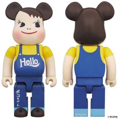 Bearbrick 400% Milky Peko 不二家 牛奶妹 Hello版