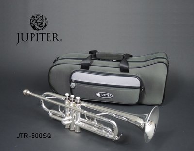【現代樂器】免運！雙燕公司貨 Jupiter JTR-500SQ 鍍銀 小喇叭 小號 JTR500Q