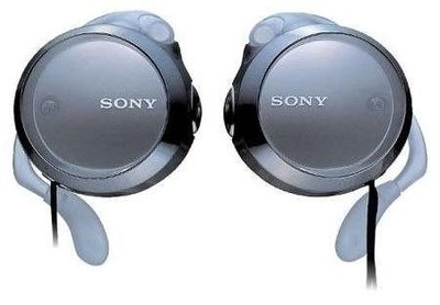 Sony MDR-Q67LW 雙自動收線 耳掛式 耳機 ,原價1390,簡易包裝,翻新品,銀色 8 成新