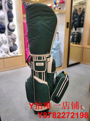 韓國新款PG高爾夫球包男女通用拉桿滑輪球桿包帆布GOLF球桿包