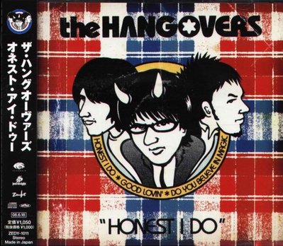 八八 - the HANGOVERS - HONEST I DO - 日版 - NEW