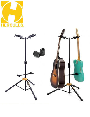 【現代樂器】Hercules 海克力斯 GS422B Plus 雙頭 木吉他 電吉他 Bass 電貝斯 烏克麗麗 2支架