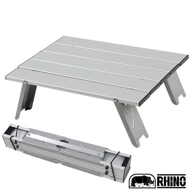 犀牛RHINO 超輕鋁合金輕巧摺疊桌 (野餐桌、露營桌) 614
