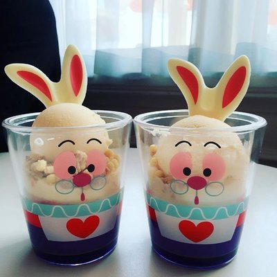 Ariel's Wish日本東京Disney迪士尼春季復活節愛麗絲夢遊仙境Alice白兔時鐘兔子兒童安全塑膠杯水杯子現貨