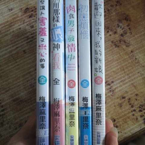 御書軒 肉食男子發情中 初戀煩惱 別用那樣的眼神看我 歡迎回來 我的新娘等5本 梅澤麻里奈 尖端 全新書 Yahoo奇摩拍賣