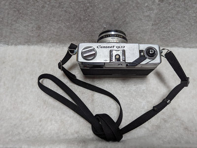 長春舊貨行 Canon G-III QL相機+ LENS 40mm 1:1.7 鏡頭 未測試(AB02)