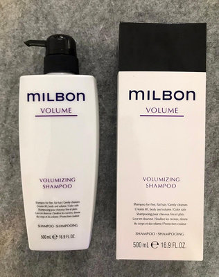 夏日小舖【洗髮精】哥德式MILBON VOLUME 豐韌洗髮精500ML 全新公司貨