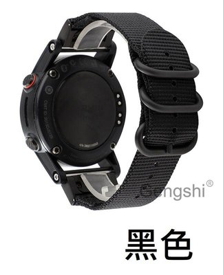 【現貨】ANCASE Garmin Tactix Delta Sola 26mm Enduro 帆布尼龍錶帶 錶鏈