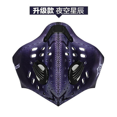 洛克兄弟防pm2.5活性炭騎行口罩戶外KN95防護口罩騎行面罩升級版現貨自行車腳踏車零組件