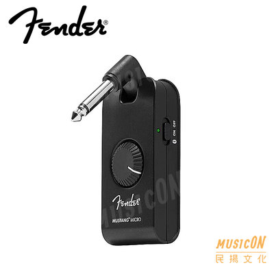 【民揚樂器】Fender Mustang Micro 音箱前級 耳機擴大機 音效模擬器 隨身耳機吉他音箱