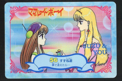 《CardTube卡族》(060930) 56 日本原裝橘子醬男孩 萬變卡∼ 1995年遊戲普卡