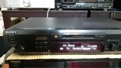 Sony minidisc deck MDS-JE520 功能正常 made in Japan