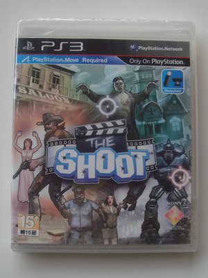 全新PS3 槍戰開麥拉 The Shoot 英文版(MOVE)