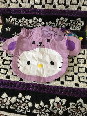 日本 三麗鷗 sanrio kitty 凱蒂貓 造型 束口袋/收納袋 (北海道 限定)
