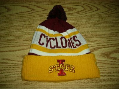 缺貨 NCAA毛帽 NEW ERA Iowa State Cyclones 黃色 酒紅色