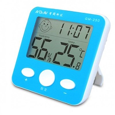 【UP101】Dr.AV超大螢幕智能液晶溫濕度計(GM-250)