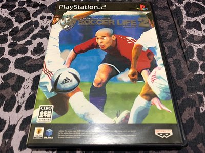 幸運小兔 PS2遊戲 PS2 足球人生 2 Soccer Life 2 PlayStation2 日版 C2