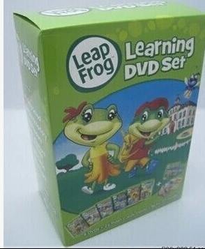 【小馬哥】Leap Frog 英語幼教學習 2-6歲 跳跳蛙 6DVD+1CD 內附26張卡片