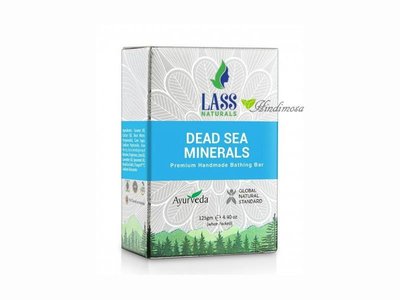 印度 Lass 草本死海精華手工精油香皂125g Dead Sea Mineral 可搭Medimix 紙盒外銷版新包裝