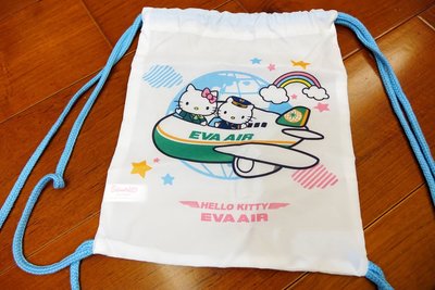 全新從未用過 長榮航空 EVA Air Hello Kitty 小型後背包 ，低價起標無底價！本商品免運費！
