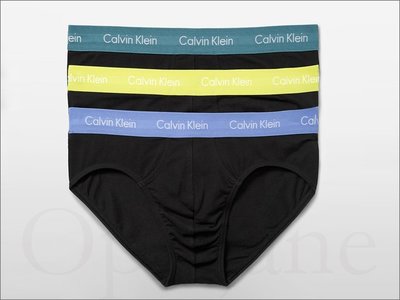 Calvin Klein CK 男內著卡文克萊棉質黑底三角褲內褲 三件ㄧ組M號31 32 33 34腰 愛Coach包包