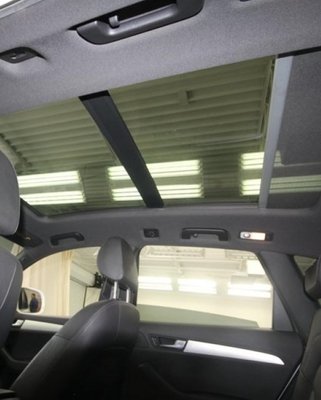 AUDI Q5, VW TIGUAN  SKODA全景天窗遮陽簾壞掉換新