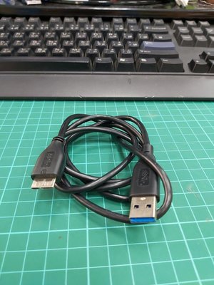 高雄路竹--2.5吋外接式硬碟USB3.0傳輸線，總長約1.2米，(Type-A To Micro-B)硬碟外接盒專用