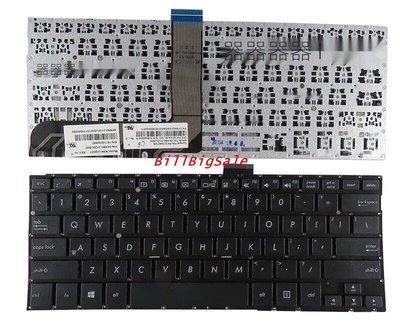 銀色英文規格鍵盤 華碩 TP300 TP300L TP300LA TP300LD TP300LJ TP300UTP300