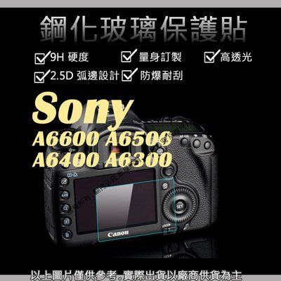 星視野  9H 鋼化 玻璃貼 保護貼 Sony A6600 A6500 A6400 A6300 觸控 螢幕貼