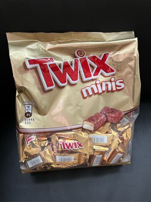TWIX 特趣迷你牛奶巧克力(濃郁焦糖+酥脆餅乾)一包1177.6g  559元--可超商取貨付款