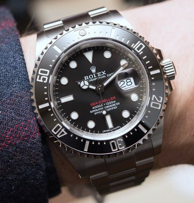 Rolex 勞力士 OYSTER PERPETUAL  SEA-DWELLER 男用機械腕錶