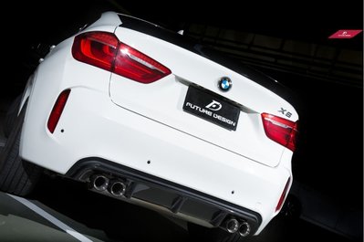 【政銓企業有限公司】BMW F16/ F86 X6M 專用RKP款 高品質 抽真空 碳纖維 卡夢 後下巴 後中包現貨供應