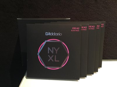【反拍樂器】D'addario NYXL 09-42 Nickel Wound 電吉他弦 免運費Daddario 五包裝