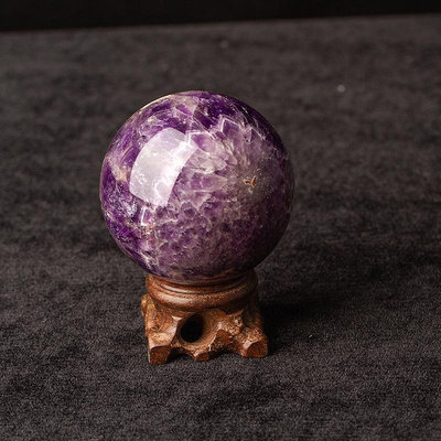 現貨 快速發貨 特價天然夢幻紫水晶球5~8mm轉運珠風水球辦公室風水擺件