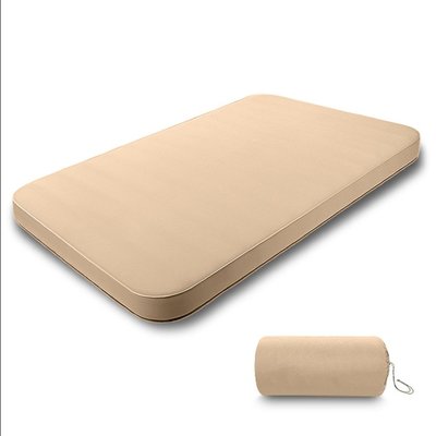 生產廠家戶外用品自動充氣床20D密度海綿床墊奶酪墊自動充氣床墊