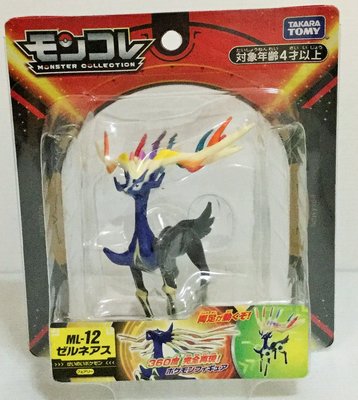 現貨 正版TAKARA TOMY Pokemon GO 精靈寶可夢 神奇寶貝 ML-12 哲爾尼亞斯