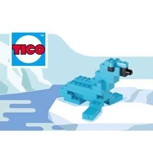 [新雞特價] TICO 微型積木 台灣製作 Seal 海豹 動物 9510