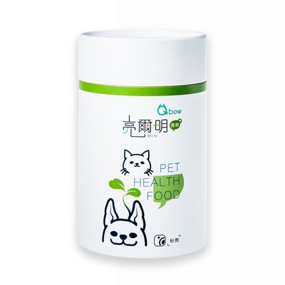 【阿肥寵物生活】Qbow 亮爾明(粉劑) 寵物漢方保健食品