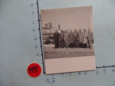 台中,火車站, 民國56年,,古董黑白,照片,相片2