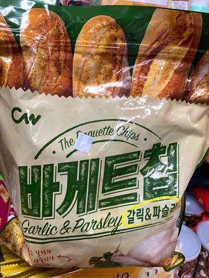 愛買JAPAN❤韓國 CW大蒜麵包餅乾 400g  大包裝 現貨