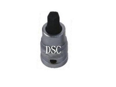 DSC德鑫-4分 五角套筒(凸頭) 10mm 5角套筒 適用五角凹頭螺絲 購買德國5w50機油12瓶就送您1顆