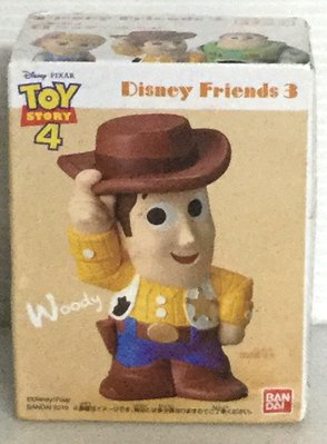 現貨 正版迪士尼與好朋友們 玩具總動員胡迪公仔 (外盒不優美)