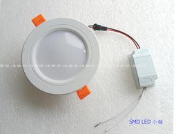 [SMD LED 小舖]8W LED崁燈 挖孔9~11公分外徑12cm 超高亮度發光角180度 隨機出貨(居家照明)