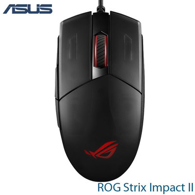 【MR3C】含稅 ASUS華碩 ROG Strix Impact II 電競有線光學滑鼠